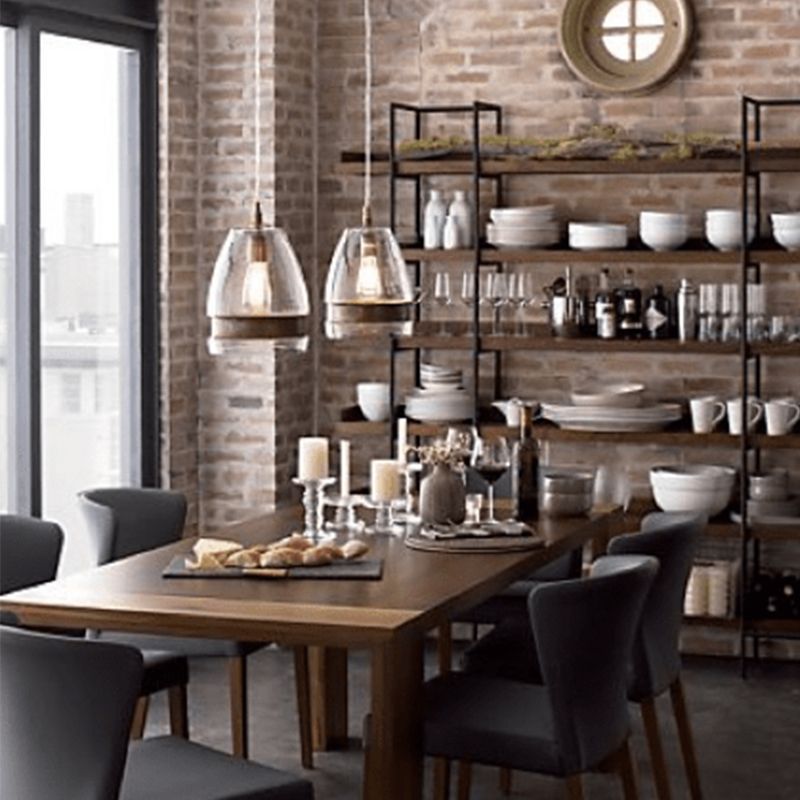 Metal Bookcase Industrial Book Shelf with Wood Rectangular Shelves Clearhalo 'Bookcases' 'furn' 'furn_bookcases' 'Furniture' 'furniture_bookcases' 'kitchen' 'kitchen_bookcases' 'Living Room Furniture' 'Office Furniture' 1200x1200_ad319386-412e-4f01-8c88-8bdaf0720d45