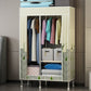 Contemporary Wardrobe Closet with Legs Metal Wardrobe Cabinet Clearhalo 'Armoires & Wardrobes' 'armoires_wardrobes' 'Bedroom Furniture' 'furn' 'furn_armoires_wardrobes' 'Furniture' 1200x1200_ad31f860-3257-49f5-9084-658f575ebb1f