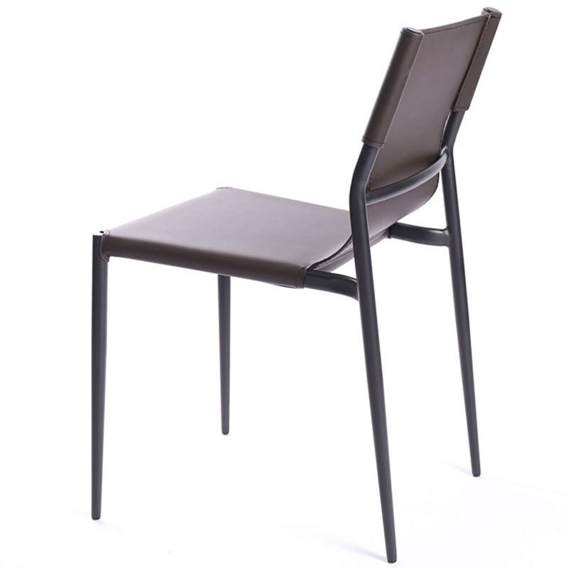 Metal Dining Room Chairs Parsons Chair Dining Arm Chair for Kitchen