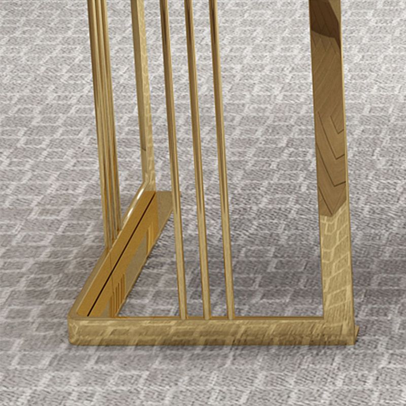 Escritorio de oficina rectángulo de madera Glam 29.53 "escritorio de escritura de alto con 1 cajón