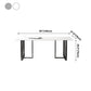 Rectangle Double Pedestal Industrial Table Fixed Table with Sintered Stone Clearhalo ' dining_table' 'Dining Tables & Seating' 'Dining Tables' 'furn' 'furn_dining_table' 'Furniture' 'furniture_dining_table' 'Kitchen & Dining Furniture' 'kitchen&dining_furn' 'kitchen' 'kitchen_dining_table' 1200x1200_ad3779cb-842e-4058-97d3-5e54e0205b79
