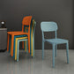 Plastic Dining Chair Modern Kitchen Side Chair 17'' Wide Open Back Dining Side Chair Clearhalo ' kitchen&dining_furn' 'Dining Chairs' 'Dining Tables & Seating' 'dining_chair' 'Furniture' 'furniture_dining_chair' 'Kitchen & Dining Furniture' 'kitchen' 1200x1200_ad3984a4-f629-4052-92d9-bacc192e29f9