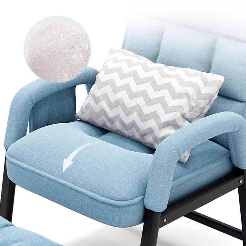 Linen Blend Convertible Chair with Storage for Apartment Chair Clearhalo 'Accent Chairs' 'accent_chairs' 'Chairs & Seating' 'furn' 'furn_accent_chairs' 'Furniture' 'Living Room Furniture' 1200x1200_ad3ac327-9391-419c-83d3-f11a8c4992eb