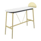Stone Top Bar Table Traditional Luxury Bar Table with Trestle Base Clearhalo 'Bar Furniture' 'Bar Tables' 'bar_tables' 'furn' 'furn_bar_tables' 'Furniture' 'furniture_bar_tables' 'Kitchen & Dining Furniture' 1200x1200_ad426ceb-3d39-4b69-9b7e-9c72ea635198