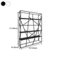 Open Metal Etagere Bookcase Contemporary Rectangular Shelf Bookcase Clearhalo 'Bookcases' 'Furniture' 'furniture_bookcases' 'kitchen' 'kitchen_bookcases' 'Living Room Furniture' 'Office Furniture' 1200x1200_ad43e123-60c4-4300-ab8b-69ca5df98b04