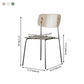 Glam Style Plastic Dining Armless Chairs Stacking Open Back Dining Chair Clearhalo ' kitchen&dining_furn' 'Dining Chairs' 'Dining Tables & Seating' 'dining_chair' 'furn' 'furn_dining_chair' 'Furniture' 'furniture_dining_chair' 'Kitchen & Dining Furniture' 'kitchen' 1200x1200_ad448404-de19-48b7-9c2e-aaa2da94042e