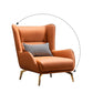 Water Resistant Side Chair Leather Lounge Chair for Living Room
