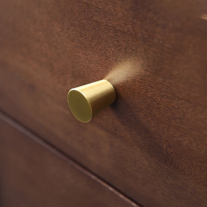 Klassieke glam -verticale lingerie kist massief houten slaapkamer opbergkast