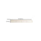 White Contemporary TV Console Floating Faux Wood Media Console
