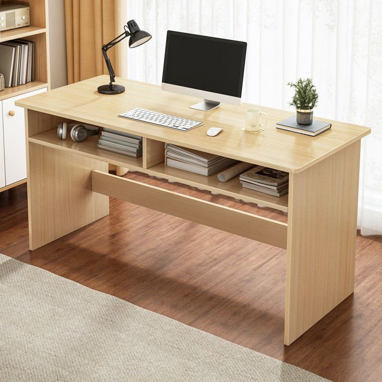 Contemporary Home Credenza Desk Rectangular Wooden Writing Desk Clearhalo 'furn' 'furn_office_desk' 'Furniture' 'Office Desks' 'Office Furniture' 'office_desk' 1200x1200_ad538749-e58b-4525-b1b4-53ed7b00cd8d