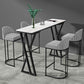Rectangle Sintered Stone Bar Table Modern Dining Table for Kitchen Living Room Clearhalo 'Bar Furniture' 'Bar Tables' 'bar_tables' 'furn' 'furn_bar_tables' 'Furniture' 'Kitchen & Dining Furniture' 1200x1200_ad5539e0-94f9-4641-bbce-a9df0af652bb