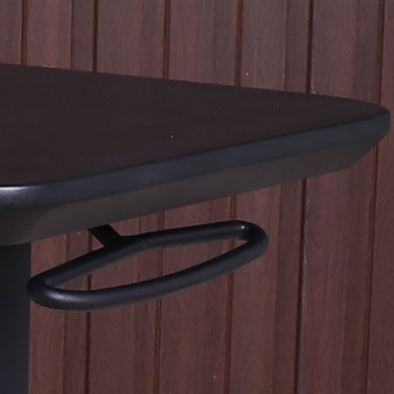 Industrial Metal Bar Table 23"x13" Rectangle Top Indoor Adjustable Height Bistro Table Clearhalo 'Bar Furniture' 'Bar Tables' 'bar_tables' 'furn' 'furn_bar_tables' 'Furniture' 'furniture_bar_tables' 'Kitchen & Dining Furniture' 'kitchen&dining_furn' 'kitchen' 1200x1200_ad58040c-cd81-4e93-9d8b-dab0ceef5b06