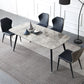 Metal Contemporary Rectangular Table Sintered Stone Top Dining Table with 4 Legs Clearhalo ' dining_table' 'Dining Tables & Seating' 'Dining Tables' 'furn' 'furn_dining_table' 'Furniture' 'furniture_dining_table' 'Kitchen & Dining Furniture' 'kitchen&dining_furn' 'kitchen' 'kitchen_dining_table' 1200x1200_ad5a4c33-92a3-4e41-814c-4d7902b9a2de