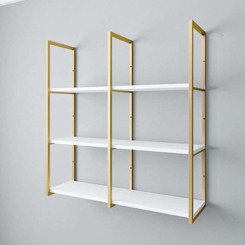 Estantería de Etagere con estanterías montadas en la pared estantería de metal para la oficina en casa