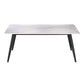 Contemporary Rectangle Shape Sintered Stone Dining Table Kitchen Dining Table with 4 Legs Base Clearhalo ' dining_table' 'Dining Tables & Seating' 'Dining Tables' 'Furniture' 'furniture_dining_table' 'Kitchen & Dining Furniture' 'kitchen&dining_furn' 'kitchen' 'kitchen_dining_table' 1200x1200_ad60245c-5379-411e-bc10-7d64f1e308c5