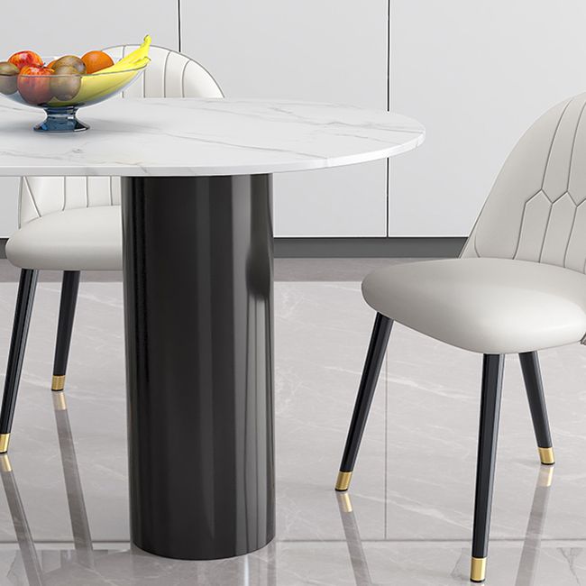 Metal Modern Free Form Dining Table Sintered Stone Table for Dining Room and Kitchen Clearhalo ' dining_table' 'Dining Tables & Seating' 'Dining Tables' 'furn' 'furn_dining_table' 'Furniture' 'furniture_dining_table' 'Kitchen & Dining Furniture' 'kitchen&dining_furn' 'kitchen' 'kitchen_dining_table' 1200x1200_ad60ada5-c971-497b-a584-7eab2e0ae577