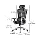 Contemporary Slide Office Chair High Back Adjustable Seat Height Desk Chair Clearhalo 'furn' 'furn_office_chair' 'Furniture' 'Office Chairs' 'Office Furniture' 'office_chair' 1200x1200_ad620d1d-09d1-475b-be79-75978c254266