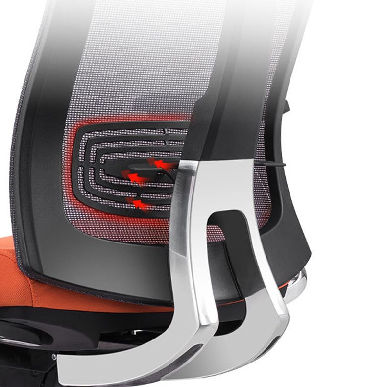 Sedia a braccio contemporanea altezza armi regolabile sedia da ufficio