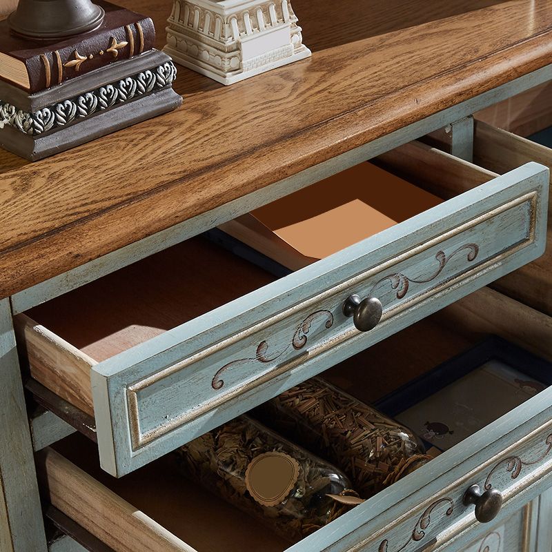 Coastal Storage Chest Dresser Solid Wood Dresser with 5/7 Drawers , 14.04 Inch W Clearhalo 'Bedroom Furniture' 'Dressers & Chests' 'dressers_chests' 'furn' 'furn_dressers_chests' 'Furniture' 1200x1200_ad6561fd-e628-4978-a0b4-6b0e333e5039