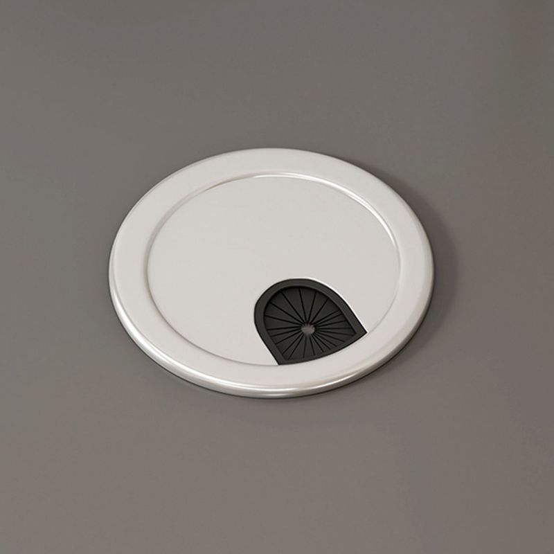 Escritorio de oficina de acero y madera artificial escritorio rectangular de la computadora con gestión de cables