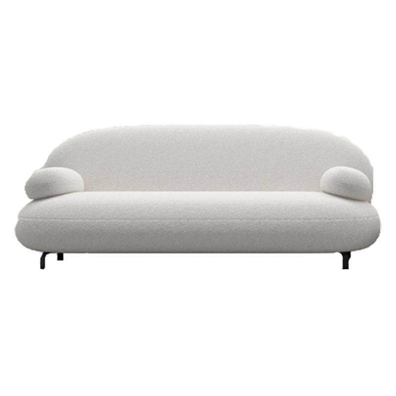 29.52" Wide Contemporary Sofa Recessed Arm Sofa for Living Room