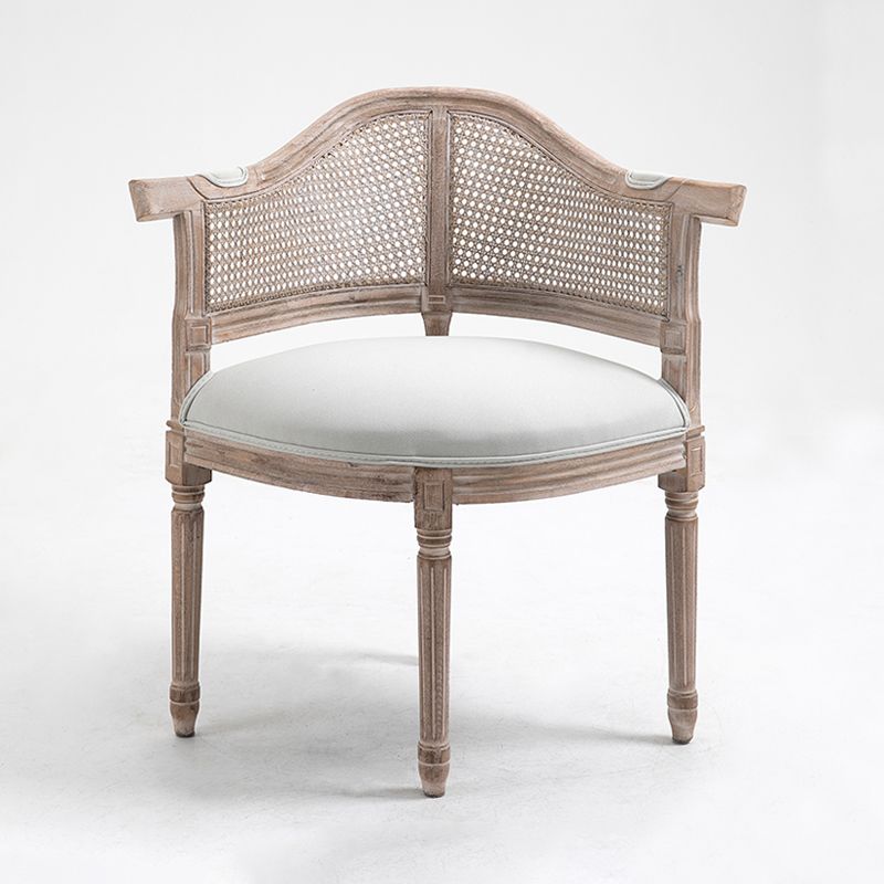 Country Style Wicker Dining Chairs Dining Room Arm Chair With Natural Legs Clearhalo ' kitchen&dining_furn' 'Dining Chairs' 'Dining Tables & Seating' 'dining_chair' 'furn' 'furn_dining_chair' 'Furniture' 'furniture_dining_chair' 'Kitchen & Dining Furniture' 'kitchen' 1200x1200_ad67f297-4743-4c01-a071-95ec71631ffa