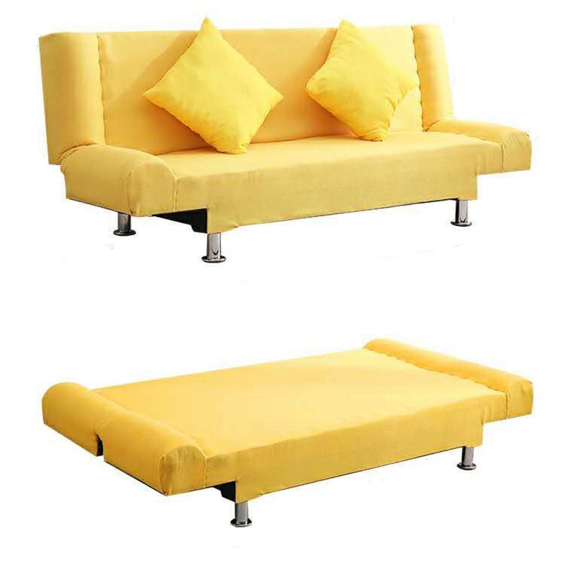 29.53"H Linen Armless Convertible Sleeper Sofa Bed for Living Room Clearhalo 'furn' 'furn_sofas' 'Furniture' 'furniture_sofas' 'kitchen' 'kitchen_sofas' 'Living Room Furniture' 'Sofa' 'sofas' 1200x1200_ad68ab03-37b4-48b5-a391-c454b3f73325