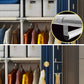 Contemporary Wardrobe Closet with Legs Metal Wardrobe Cabinet Clearhalo 'Armoires & Wardrobes' 'armoires_wardrobes' 'Bedroom Furniture' 'furn' 'furn_armoires_wardrobes' 'Furniture' 1200x1200_ad721c67-6624-4be0-a65c-356d9ac0286d