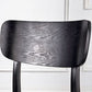 Contemporary Style Chair Armless Chair for Kitchen with Wood Legs