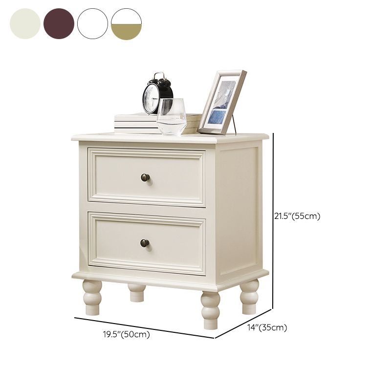 Traditional Night Table Drawer Storage Pine Nightstand with Legs for Bedroom Clearhalo 'Bedroom Furniture' 'furn' 'furn_night_stand' 'Furniture' 'night_stand' 'Nightstands' 1200x1200_ad772d31-1fb3-407a-a9ab-cb48a024288c