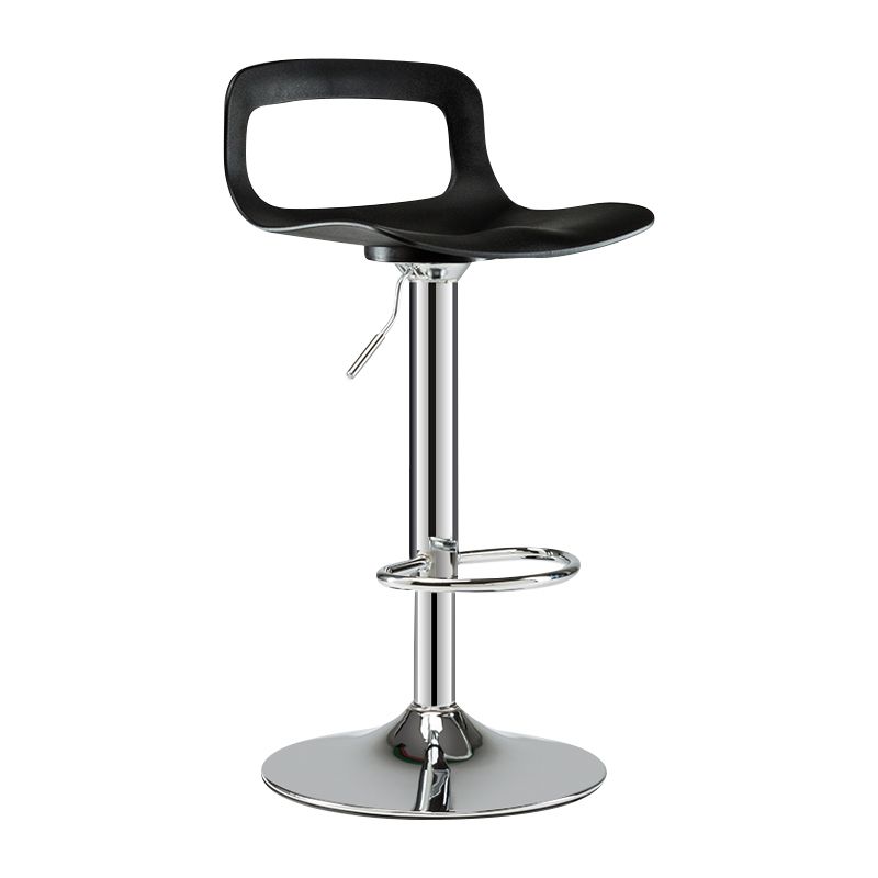 Modern Adjustable Swivel Bar Stool Low Back Plastic Bar and Counter Stool Clearhalo 'Bar Furniture' 'Bar Stools' 'bar_stools' 'furn' 'furn_bar_stools' 'furniture_bar_stools' 'Kitchen & Dining Furniture' 'kitchen&dining_furn' 'kitchen' 'kitchen_furn' Furniture' 1200x1200_ad77eaf2-cd16-4c7d-9d01-1f873269b144