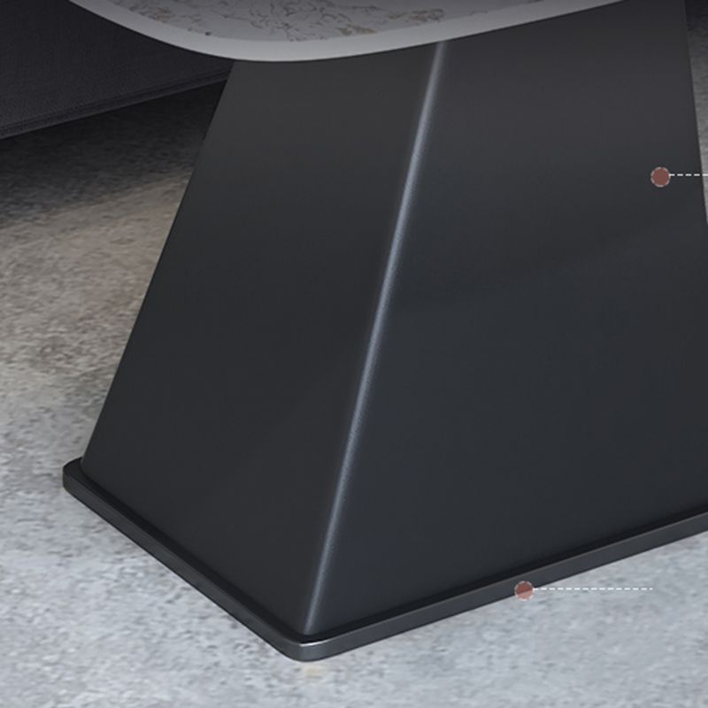 23.6" Floor Solid Wood Side Table Modern Multi - Color Marble Side Accent Table Clearhalo 'Coffee & Accent Tables' 'End & Side Tables' 'end_side_table' 'end_side_tables' 'furn' 'furn_end_side_tables' 'Furniture' 'furniture_end_side_table' 'Living Room Furniture' 1200x1200_ad791b76-ebbc-47d6-9fdc-2378413bc931