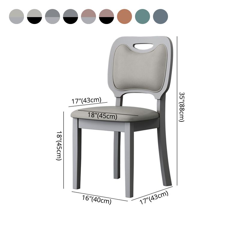 Indoor Scandinavian Side Chair Wood Upholstered Open Back Dining Room Chair (Set of 2) Clearhalo ' kitchen&dining_furn' 'Dining Chairs' 'Dining Tables & Seating' 'dining_chair' 'furn' 'furn_dining_chair' 'Furniture' 'furniture_dining_chair' 'Kitchen & Dining Furniture' 'kitchen' 1200x1200_ad792c76-63ed-4b18-8979-8a47d91e9342