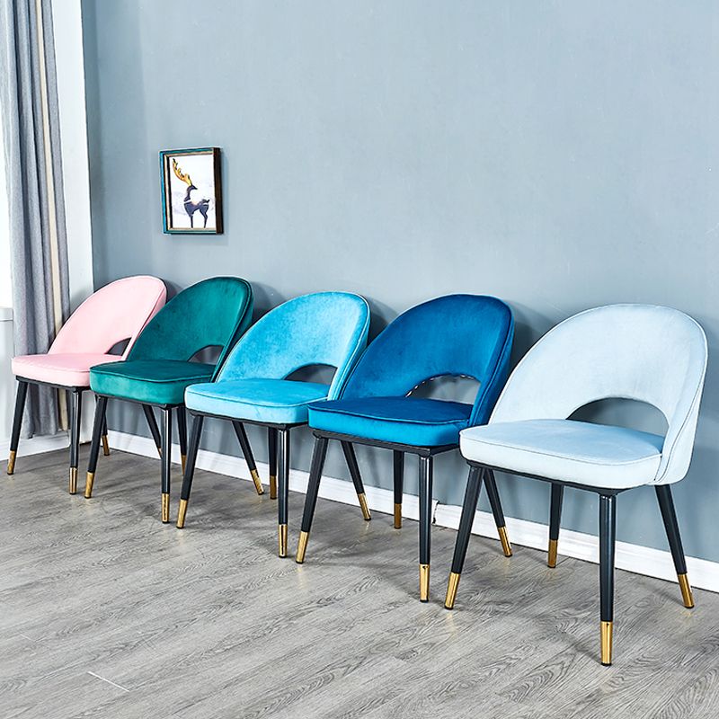 Scandinavian Upholstered Hotel Side Chair Parsons Matte Finish Dining Chair Clearhalo ' kitchen&dining_furn' 'Dining Chairs' 'Dining Tables & Seating' 'dining_chair' 'furn' 'furn_dining_chair' 'Furniture' 'furniture_dining_chair' 'Kitchen & Dining Furniture' 'kitchen' 1200x1200_ad7abb86-3928-4911-9b65-901fe787d2ba