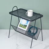 23,22 "Tavolino laterale superiore del rettangolo alto tavolo da base in slitta