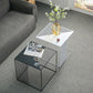 Metal Square Coffee Table Mid Century Simple Frame Cocktail Table Clearhalo 'Coffee & Accent Tables' 'Coffee Tables' 'coffee_tables' 'furn' 'furn_coffee_tables' 'Furniture' 'Living Room Furniture' 1200x1200_ad7d1517-4acd-489c-8a61-6631e817dcb2