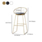 Modern Style Bar-stool Iron Sled Legs Barstool with Footrest and Cushion Clearhalo 'Bar Furniture' 'Bar Stools' 'bar_stools' 'furn' 'furn_bar_stools' 'furniture_bar_stools' 'Kitchen & Dining Furniture' 'kitchen&dining_furn' 'kitchen' 'kitchen_furn' Furniture' 1200x1200_ad804492-c2d9-4506-acf4-9b851a9e939e