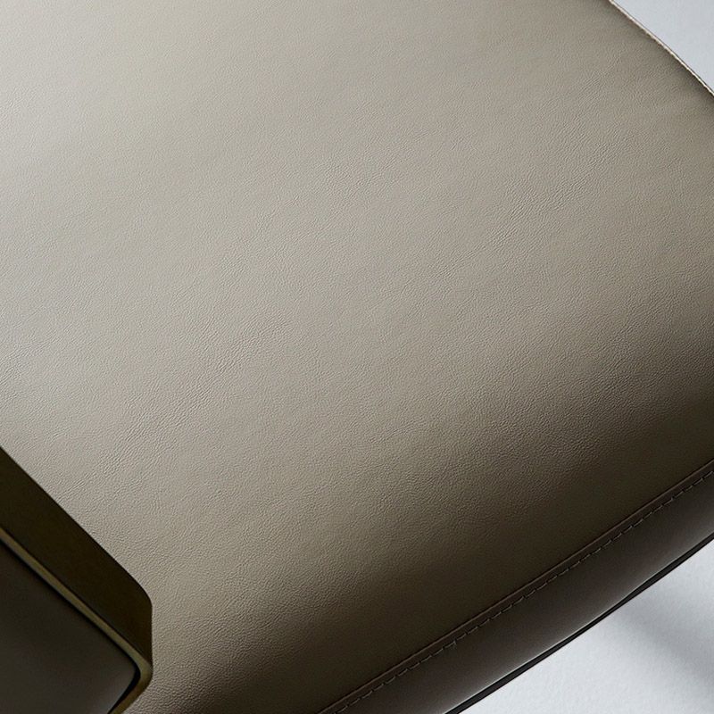 Küche Glam Dining Armless Stuhl Wingback Metallbeinseitenstuhl