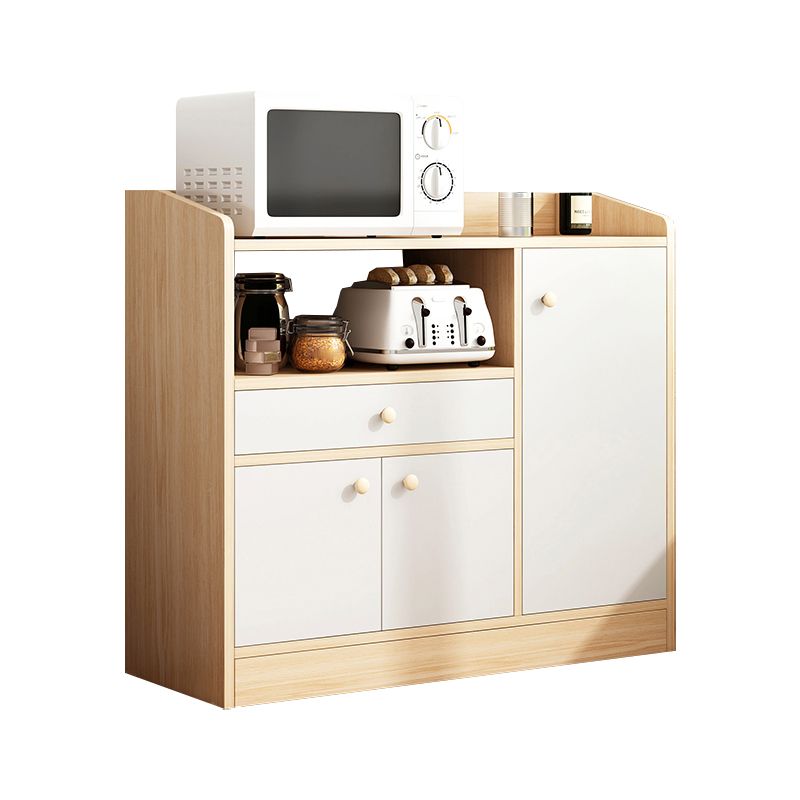 Servidor de comedor de estilo moderno servidor de madera de ingeniería para sala de estar