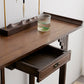 Mid Century Modern Console Table 12"W Wood Console Sofa Table