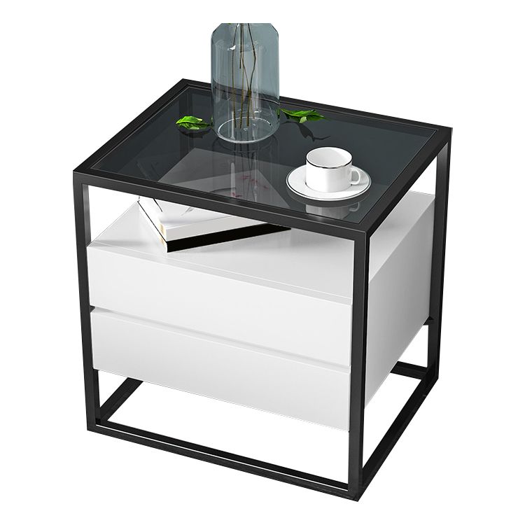 Solid Wood Bed Nightstand Contemporary Bedside Cabinet with Drawers Clearhalo 'Bedroom Furniture' 'furn' 'furn_night_stand' 'Furniture' 'night_stand' 'Nightstands' 1200x1200_ad82d4f5-bd97-4436-8d4b-a31f20c31d63