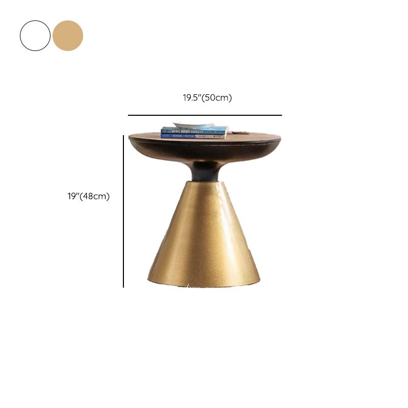 French Country Corner Table Pedestal Round Accent Side Table Clearhalo 'Coffee & Accent Tables' 'End & Side Tables' 'end_side_tables' 'furn' 'furn_end_side_tables' 'Furniture' 'Living Room Furniture' 1200x1200_ad8649da-7721-44f1-aee8-b0dcdd4c1e22