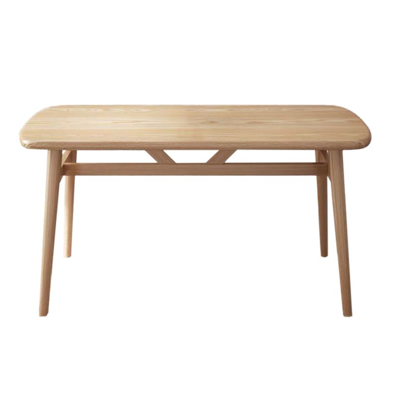 Contemporary Rectangular Dining Table with Legs for 2-4 People Clearhalo 'Dining Tables & Seating' 'Dining Tables' 'dining_table' 'furn' 'furn_dining_table' 'Furniture' 'Kitchen & Dining Furniture' 1200x1200_ad8a6be7-0083-4ec0-b780-afadcb7dd6ea