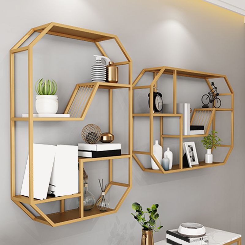 Eigentijdse wijnrekken metalen muur gemonteerd wijnhouder rek voor woonkamer