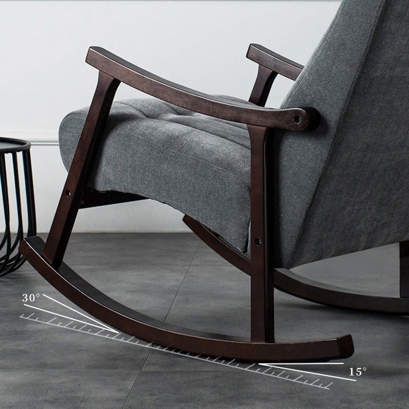 Modern Simple Style Sofa Rocking Chair Indoor Rocking Chair for Break Clearhalo 'Chairs & Seating' 'furn' 'furn_rocking_chairs' 'Furniture' 'Living Room Furniture' 'Rocking Chairs' 'rocking_chairs' 1200x1200_ad8bfb51-1bcf-4c76-87ef-7a3c37266b94