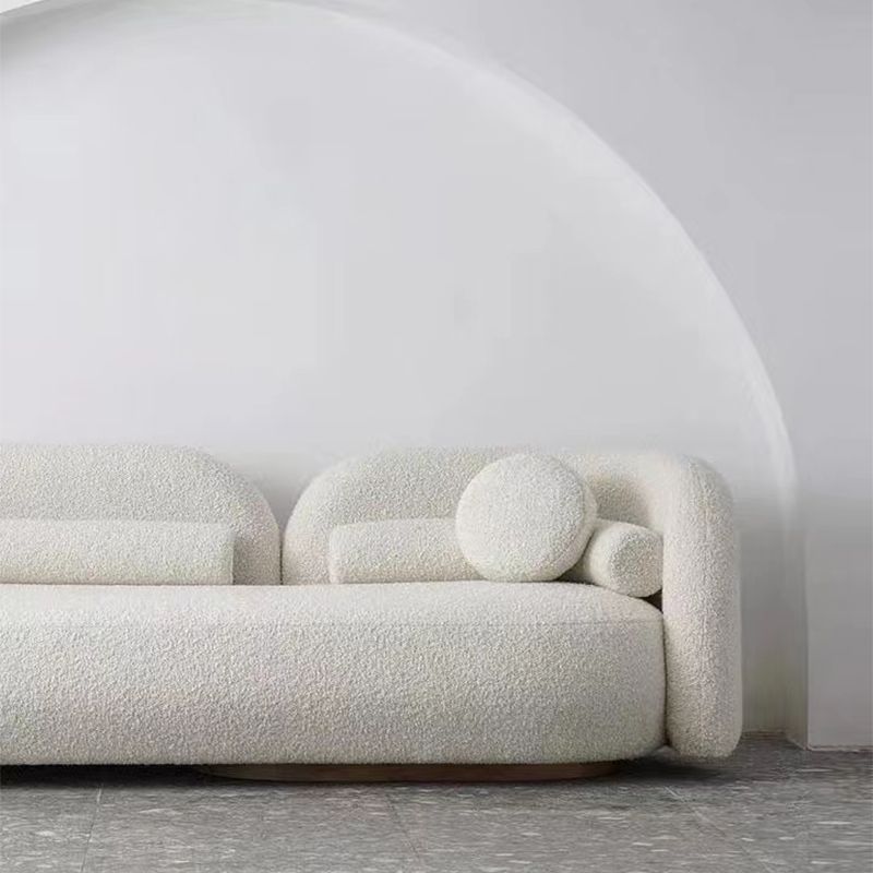 Divano di divano con braccio di smoking contemporaneo per soggiorno largo 33,46 pollici per soggiorno