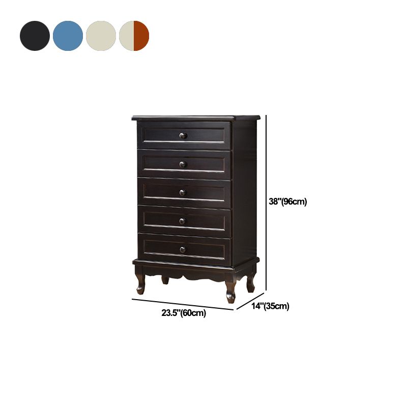 Vertical Wood Lingerie Chest Vintage Bedroom Storage Chest with Drawers Clearhalo 'Bedroom Furniture' 'Dressers & Chests' 'dressers_chests' 'furn' 'furn_dressers_chests' 'Furniture' 1200x1200_ad8c86ea-6302-45ee-b3d0-9111fc9a3435