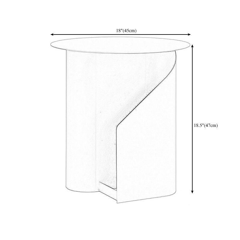 Modern Round Pedestal Coffee Table for Living Room in Pink with Storage Clearhalo 'Coffee & Accent Tables' 'Coffee Tables' 'coffee_tables' 'furn' 'furn_coffee_tables' 'Furniture' 'furniture_coffee_tables' 'Living Room Furniture' 1200x1200_ad9492f6-aa6e-46ac-9849-eafe74ce53af