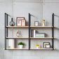 Wall Mounted Bookcase Modern Wooden Close Back Bookshelf with Shelves Clearhalo 'Bookcases' 'furn' 'furn_bookcases' 'Furniture' 'Office Furniture' 1200x1200_ad9b13fd-1dd0-4dfb-b6e2-d5635ace5054