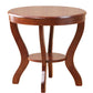 Square/round Coffee Table with Solid Wood Base with 4 Legs Cocktail Table Clearhalo 'Coffee & Accent Tables' 'End & Side Tables' 'end_side_table' 'end_side_tables' 'furn' 'furn_end_side_tables' 'Furniture' 'furniture_end_side_table' 'Living Room Furniture' 1200x1200_ad9c9d10-0cf4-4e65-8124-53c7c822015b